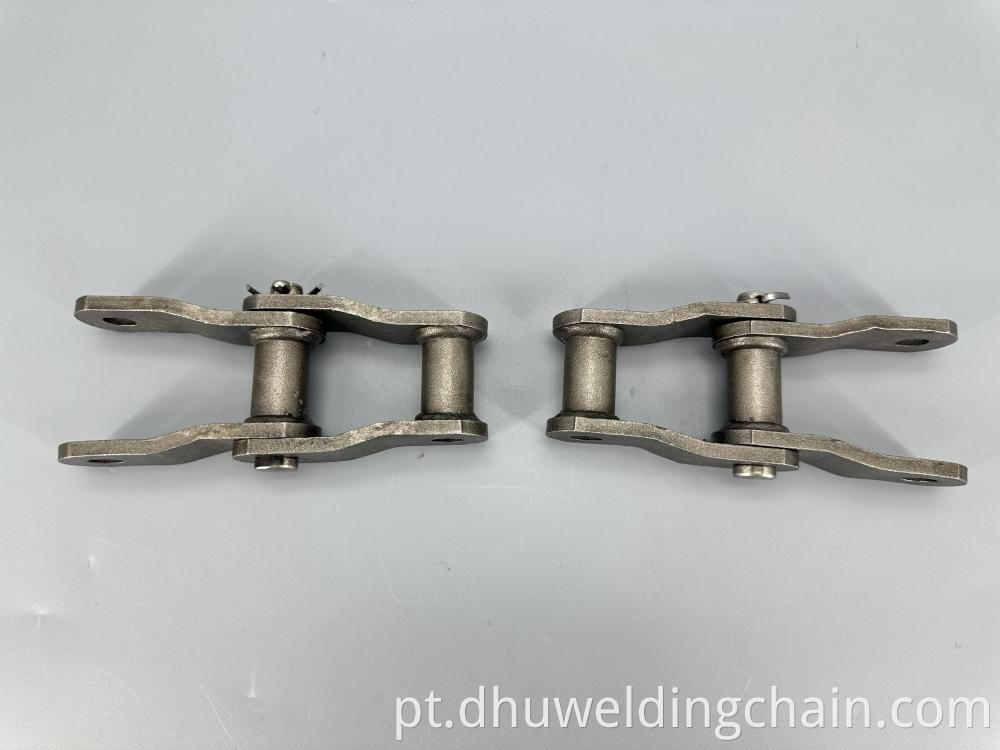 welded bent plate chain